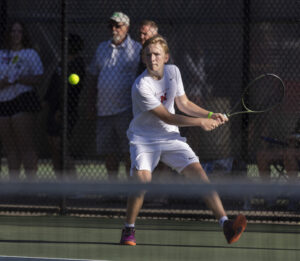 Morgantown High’s Wyatt Abbitt, Maddie Carver compete in state tennis finals; Abbitt takes victory in No. 4 Singles